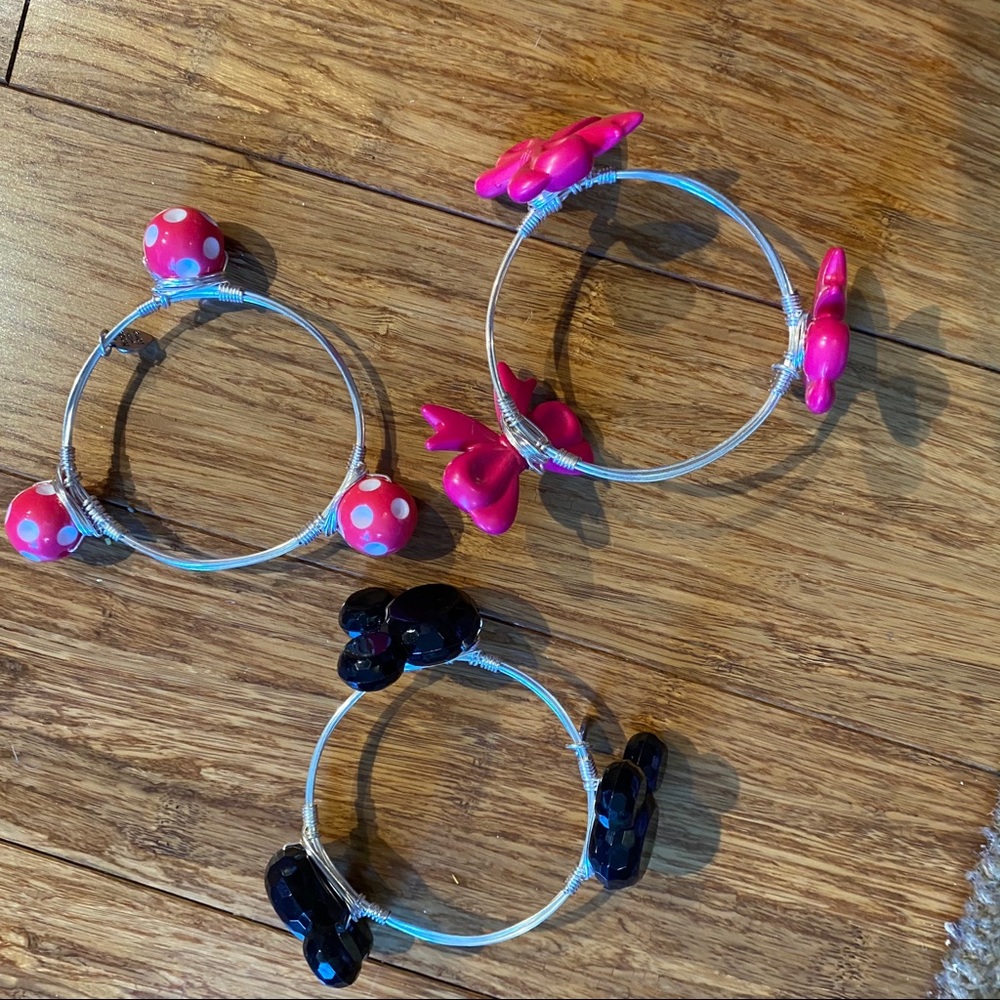 Minnie Custom Wire Stack Bracelets - image 3